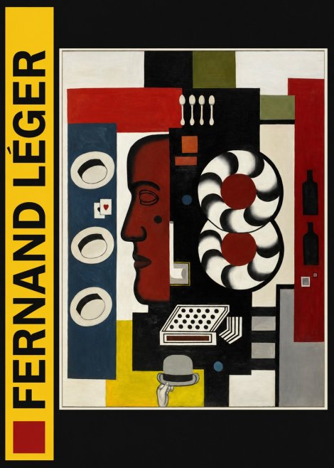 Fernand Léger Composition with Hand and Hats No3 - Juliste