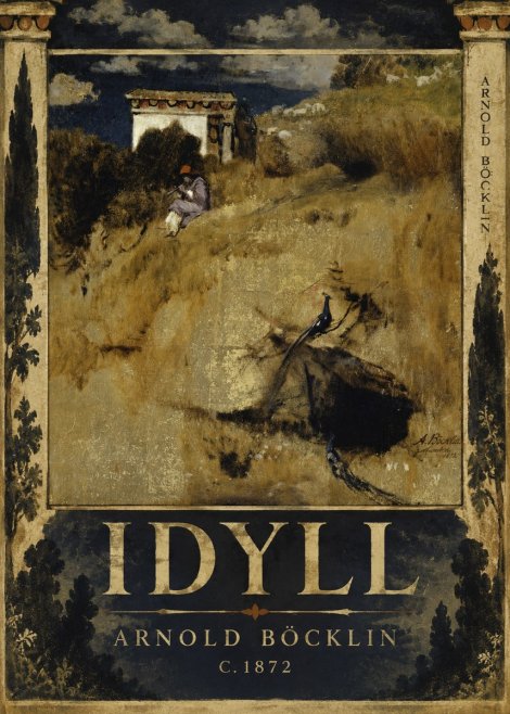 Arnold Böcklin Idyll - Fragment Eines Wandschirms No6 - Juliste