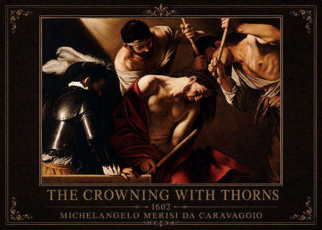 Michelangelo Merisi da Caravaggio The Crowning with Thorns II No1 - Juliste