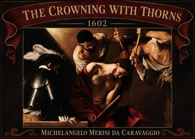 Michelangelo Merisi da Caravaggio The Crowning with Thorns II No4 - Juliste