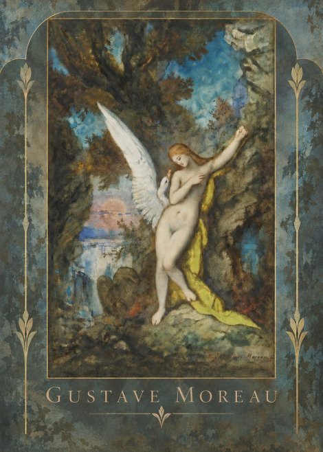Gustave Moreau Leda and the Swan No6 - Juliste