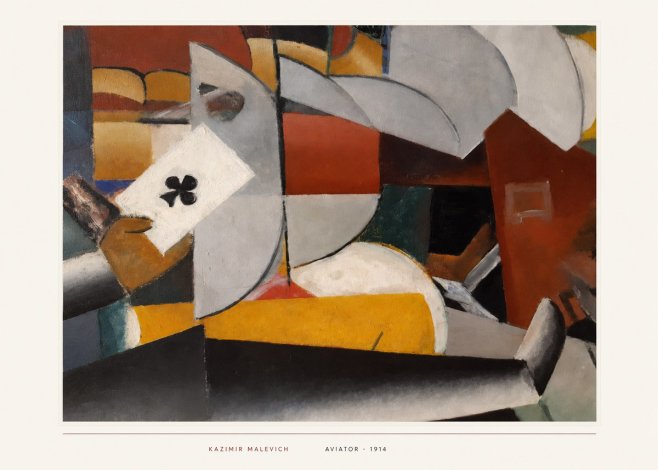 Kazimir Malevich Aviator No6 - Juliste