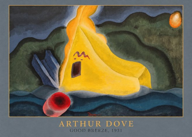 Arthur Dove Good Breeze No4 - Juliste