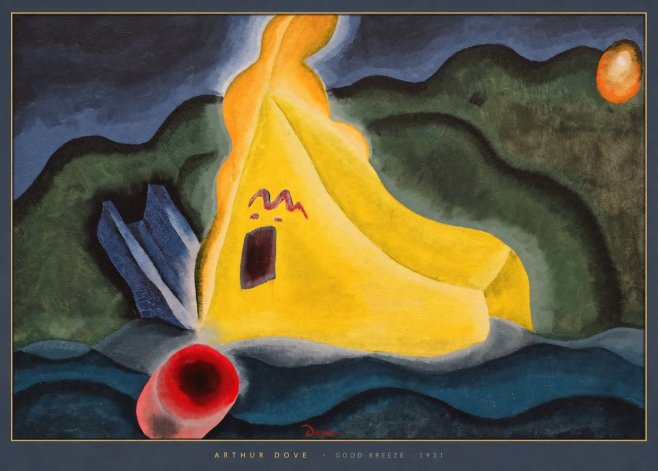 Arthur Dove Good Breeze No6 - Juliste