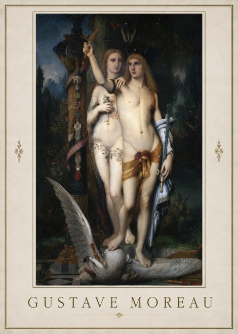 Gustave Moreau The Chimeras No1 - Juliste
