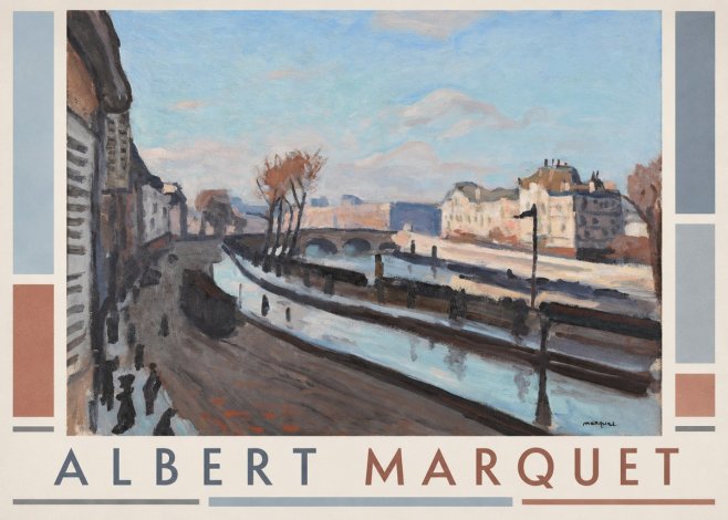 Albert Marquet Le Pont-neuf No3 - Juliste