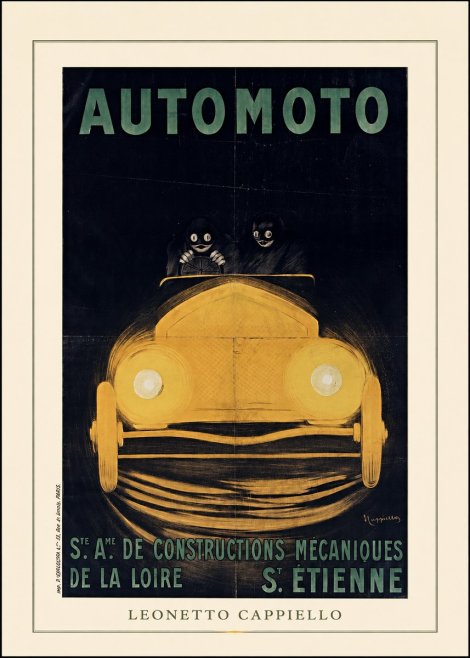 Leonetto Cappiello Automoto No4 - Juliste