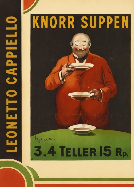 Leonetto Cappiello Knorr Suppen No2 - Juliste
