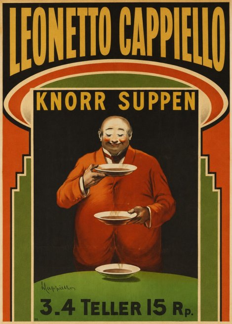 Leonetto Cappiello Knorr Suppen No6 - Juliste