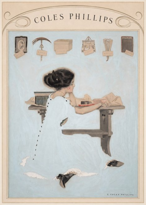 Coles Phillips Remembrance No3 - Juliste