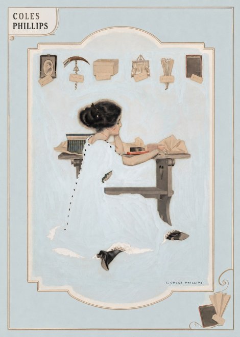 Coles Phillips Remembrance No4 - Juliste