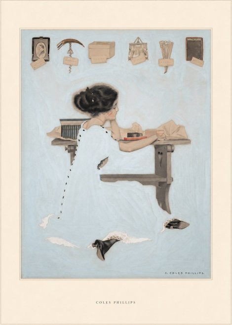 Coles Phillips Remembrance No5 - Juliste