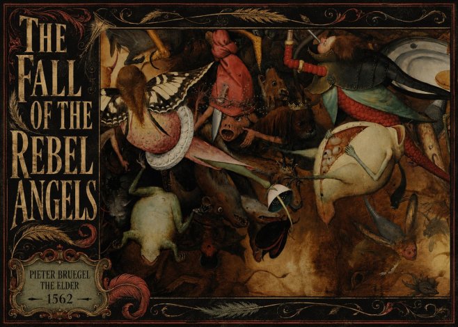 Pieter Bruegel The Fall of the Rebel Angels V No4 - Juliste