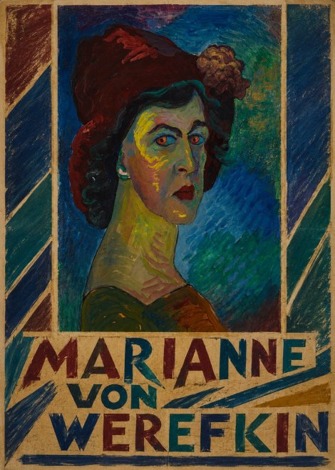 Marianne von Werefkin Self-portrait No3 - Juliste