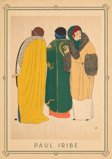 Paul Iribe Fashionable Figures No1 - Juliste