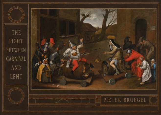 Pieter Bruegel The Fight Between Carnival and Lent IV No3 - Juliste