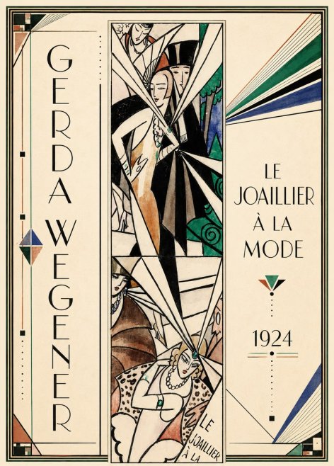 Gerda Wegener Le Joaillier À La Mode No1 - Juliste