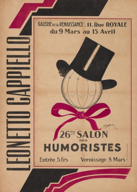 Leonetto Cappiello 26Ème Salon Des Humoristes No2 - Juliste