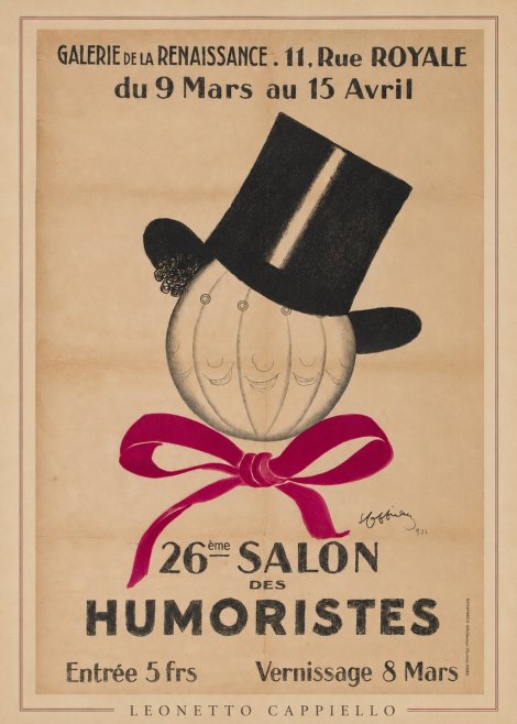 Leonetto Cappiello 26Ème Salon Des Humoristes No4 - Juliste