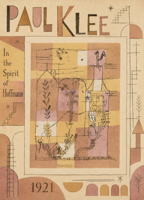 Paul Klee In the Spirit of Hoffmann No6 - Juliste