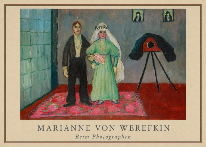 Marianne von Werefkin Beim Photographen No5 - Juliste