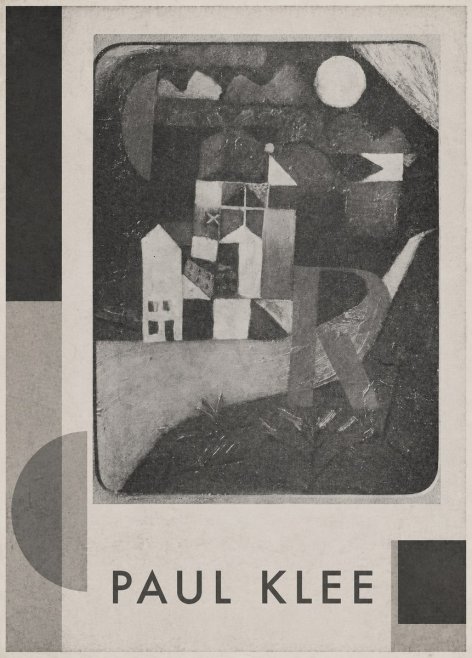 Paul Klee Village in the Mountains No3 - Juliste