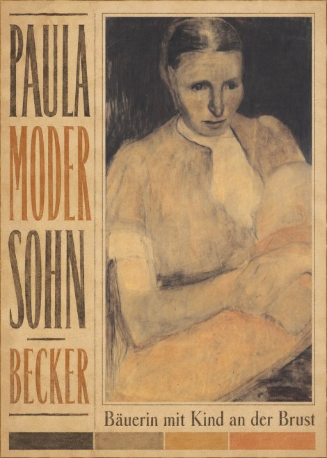 Paula Modersohn-Becker Bäuerin Mit Kind an Der Brust No5 - Juliste