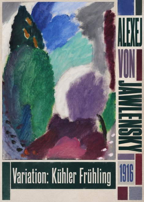 Alexej von Jawlensky Variation: Kühler Frühling No5 - Juliste