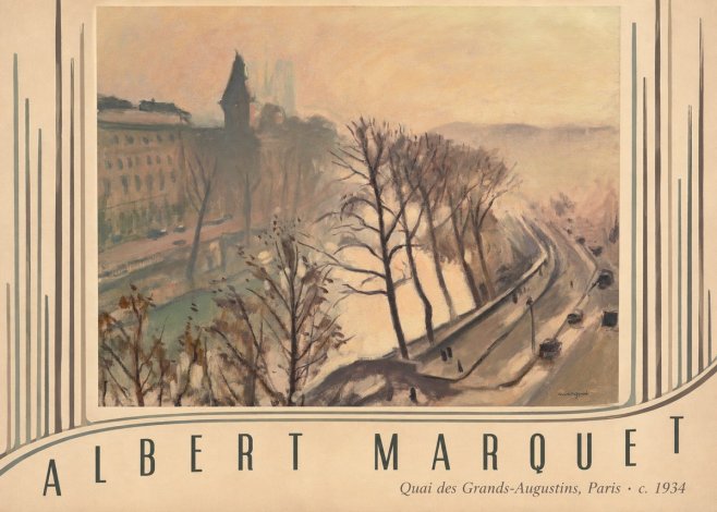 Albert Marquet Quai Des Grands-augustins, Paris · C. 1934 No3 - Juliste