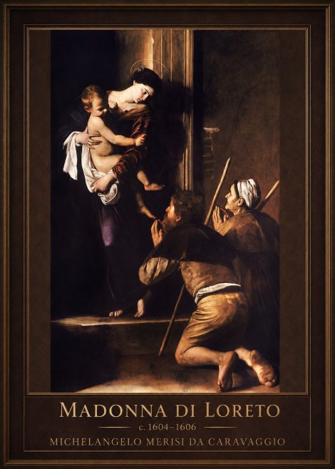 Michelangelo Merisi da Caravaggio Madonna Di Loreto No3 - Juliste