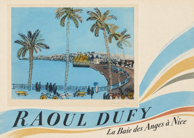 Raoul Dufy La Baie Des Anges À Nice No4 - Juliste