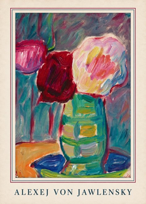 Alexej von Jawlensky Still Life with Flowers No4 - Juliste