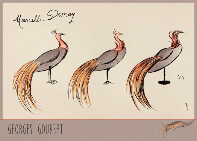Georges Goursat Marcelle Demay No2 - Juliste