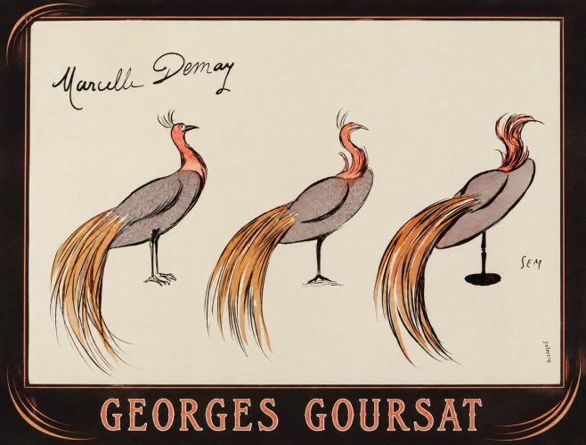 Georges Goursat Marcelle Demay No5 - Juliste