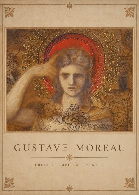 Gustave Moreau L'apparition II No1 - Juliste
