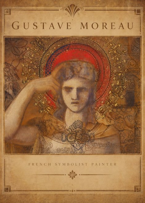Gustave Moreau L'apparition II No5 - Juliste