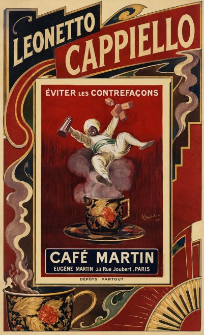 Leonetto Cappiello Café Martin No6 - Juliste