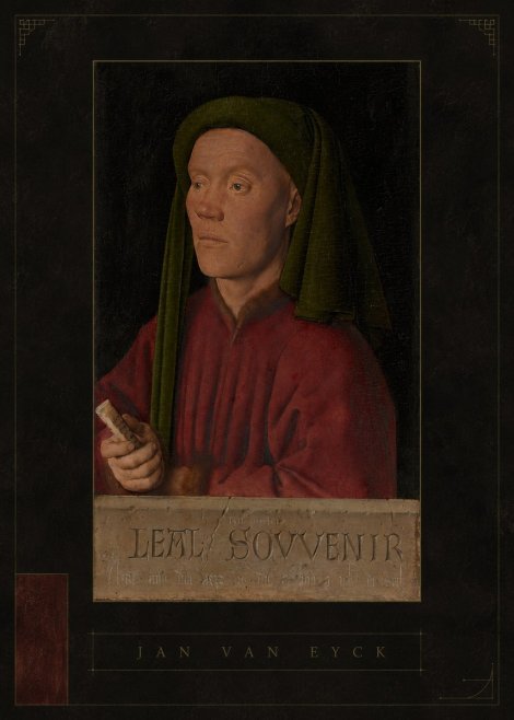 Jan van Eyck Léal Souvenir No4 - Juliste