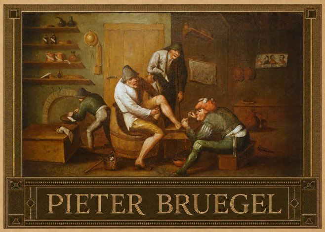Pieter Bruegel The Foot Operation No3 - Juliste