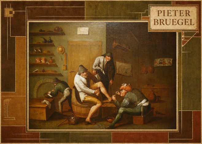Pieter Bruegel The Foot Operation No6 - Juliste