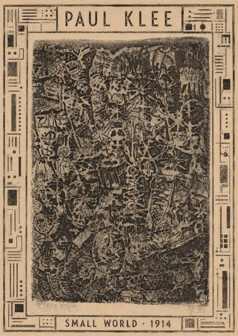 Paul Klee Small World No3 - Juliste