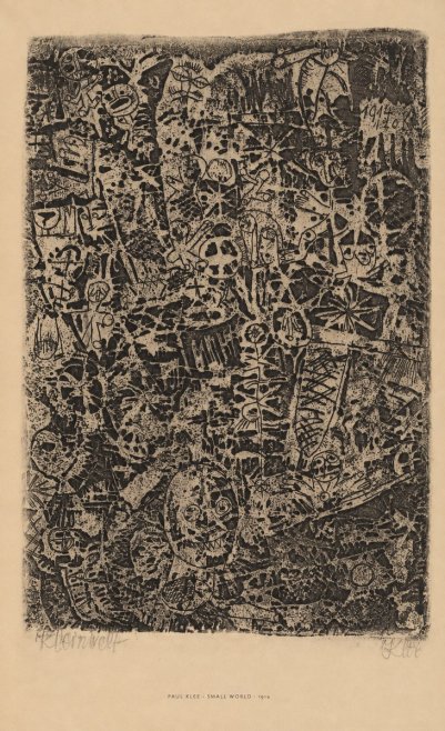 Paul Klee Small World No6 - Juliste
