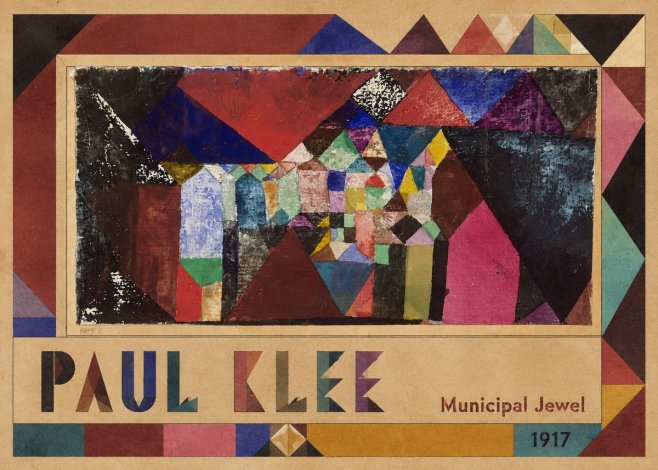 Paul Klee Municipal Jewel No1 - Juliste
