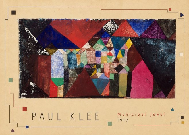 Paul Klee Municipal Jewel No2 - Juliste
