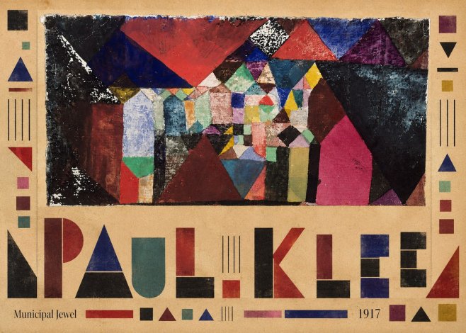 Paul Klee Municipal Jewel No5 - Juliste