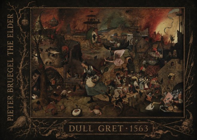 Pieter Bruegel Dull Gret III No2 - Juliste