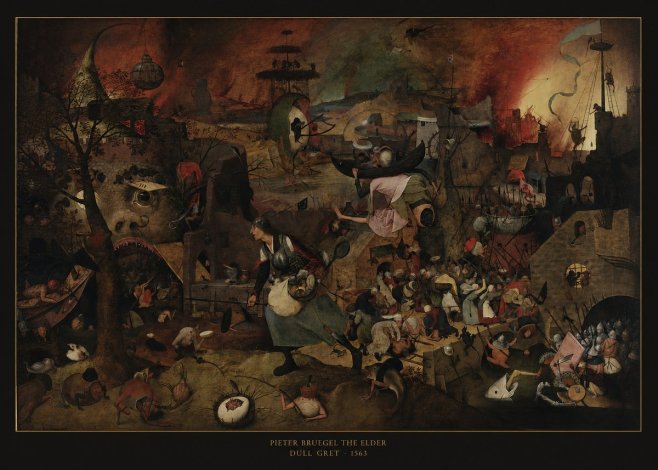 Pieter Bruegel Dull Gret III No6 - Juliste
