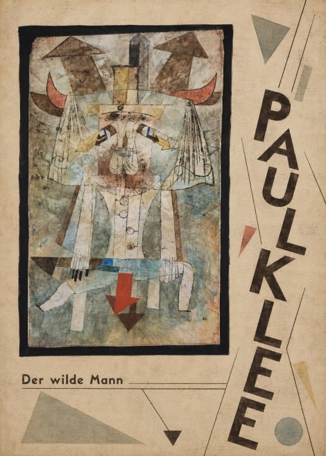 Paul Klee Der Wilde Mann No5 - Juliste