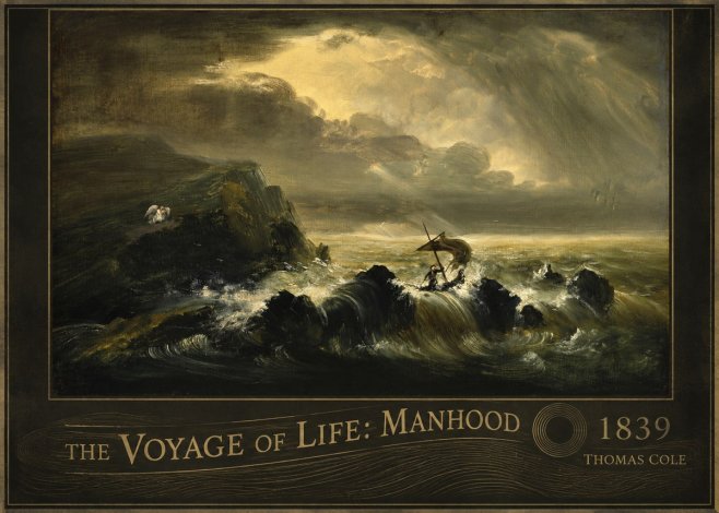 Thomas Cole The Voyage of Life: Manhood IV No6 - Juliste