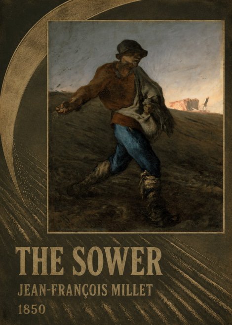 Jean-François Millet The Sower II No5 - Juliste